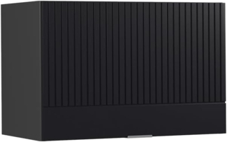 Vicco Hängeschrank Fame-Line, Schwarz gestreift/Anthrazit, 60 cm Flach