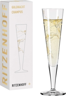 Ritzenhoff 1078278 Champagnerglas #8 GOLDNACHT Marvin Benzoni 2020