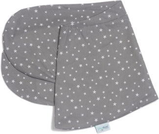 pic Bear Ersatzbezug Stillkissen Medium 170cm : Sterne grau-weiss