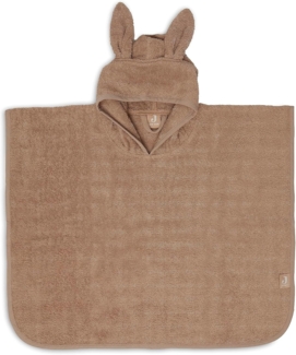 Jollein Badeponcho Biscuit Braun cognac