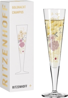 Ritzenhoff 1071020 Champagnerglas #20 GOLDNACHT Kathrin Stockebrand 2022