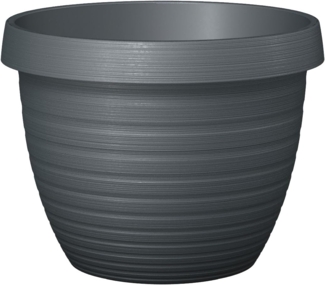 Scheurich Pflanzgefäß Country Star Ø 30 x 22,4 cm metallic grey
