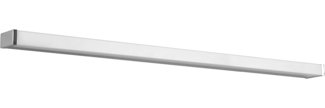 LED Badezimmer Wandleuchte FABIO in Chrom 120cm - Spiegelleuchte