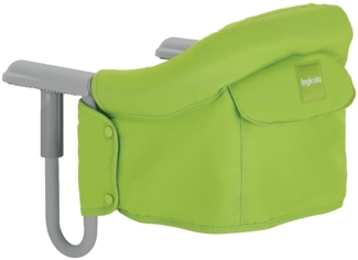 Inglesina AY90G5LIM Tischsitz passend für fastalle Tische Ihr Kind kann mit Ihnen ganz normal am Tisch sitzen, Grün