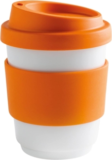 KAHLA fillit To Go Becher 0,27 l Banderole sunset orange