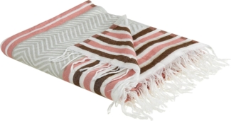 Beliani 'Magar' Kuscheldecke, Acryl beige, 130 x 170 cm