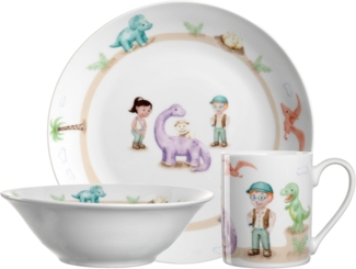 Leonardo BAMBINI Avventura Kindergeschirr Set 3-teilig Dino - A