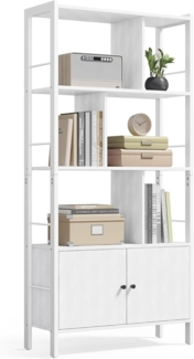Vasagle Bücherregal, Bücherschrank mit 4 offenen Regalebenen, Regal