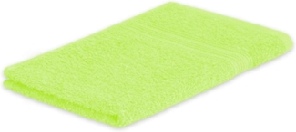 Exklusiv Heimtextil Gästehandtuch Frottier 500 g/m² 30 x 50 cm Apfelgrün
