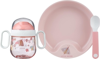 Mepal MIO Babygeschirrset Flowers & Butterflies 3-teilig - A