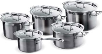 Le Creuset 3-Ply Topfset 5-tlg. - 31 cm - 20 bis 24 cm