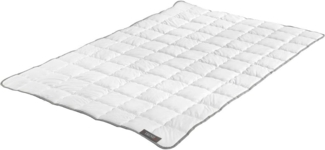 Badenia Bettcomfort Steppbett Clean Cotton leicht, 155x200 cm, weiß