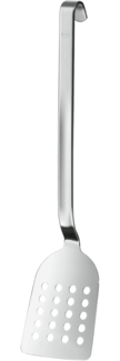 Rösle Pfannenschaufel, gelocht, Edelstahl silber, 33 cm