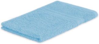 Exklusiv Heimtextil Gästehandtuch Frottier 500 g/m² 30 x 50 cm Hellblau