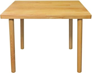 Bubema Kindertisch massiv, Buche natur