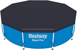 Bestway Abdeckplane für Frame Pools, PVC blau, 305 cm