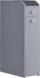 Vasagle Badkommode Badezimmerschrank Toilettenschrank mit Schubladen