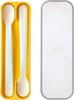 Mepal MIO Fütterlöffel yellow 2er Set - A