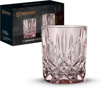 Nachtmann Noblesse Fresh Whiskygläser rosé 2er Set