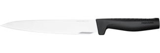 Fiskars Hard Edge Tranchiermesser, Fleischmesser, Messer, Küchenmesser, Stahl, Klingenlänge 21. 6 cm, 1051760