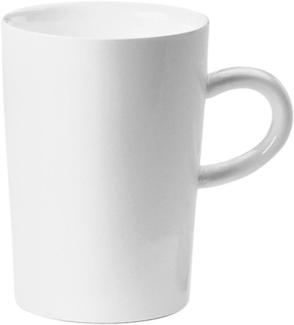 Macchiato-Obertasse 0,35 l bordglasiert Five Senses Weiß Kahla Milchkaffeetasse - Mikrowelle geeignet, Spülmaschinenfest