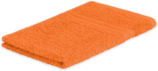 Exklusiv Heimtextil Gästehandtuch Frottier 500 g/m² 30 x 50 cm Terrakotta