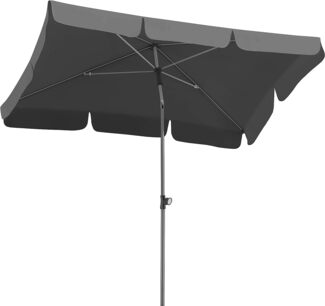 Schneider Schirme 'Locarno' Sonnenschirm, Stahl / Polyester anthrazit, 180 x 120 cm