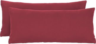 biberna Feinjersey-Kopfkissenbezug 0077144, rost, 2x 40x60cm