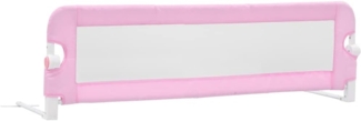 Kleinkind-Bettschutzgitter Rosa 120x42 cm Polyester