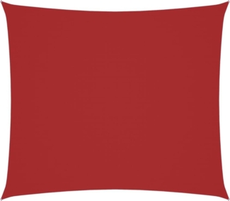 vidaXL Sonnensegel Oxford-Gewebe rechteckig 2x2,5 m Rot