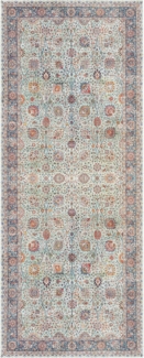 Kurzflor Teppich Mahal Jade - 80x200x0,7cm
