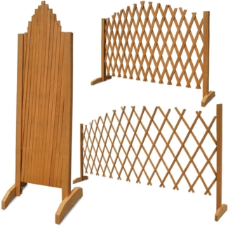 GARDEBRUK® Rankhilfe Faltbar Braun