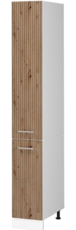 Vicco Apothekerschrank R-Line, Artisan-Eiche/Weiß, 30 cm