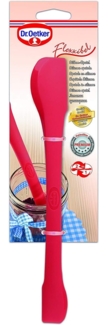Dr. Oetker - Silikon Spatel Flexxibel Rot 1925 Teigspatel Spachtel Backzubehör