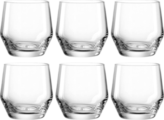 Leonardo 069557 Puccini Set 6 Becher klein, Glas, klar, 8. 4x8. 4x8. 7cm, 6 Stück