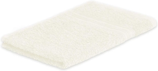 Exklusiv Heimtextil Gästehandtuch Frottier 500 g/m² 30 x 50 cm Naturweiß