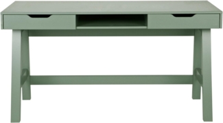 Schreibtisch Nikki 140cm, Salbeigrün
