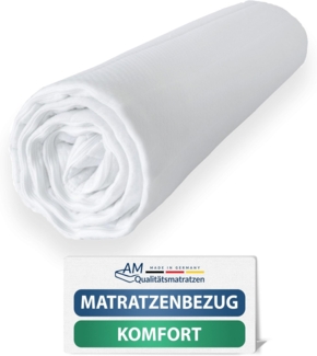 AM Qualitätsmatratzen | Hochwertiger Komfort Matratzenbezug 100 x 220 x 18 cm - Ersatzbezug