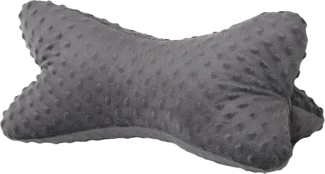 Dr. Berger Leseknochen Minky Anthrazit 40 x 18 cm
