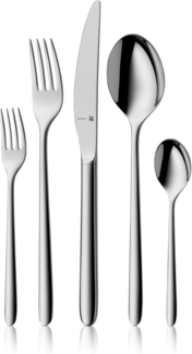 WMF 'Flame' Besteckset, Cromargan Edelstahl silber, 66-tlg.