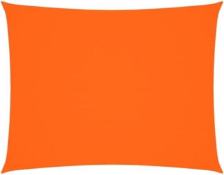 vidaXL Sonnensegel Oxford-Gewebe rechteckig 6x8 m Orange