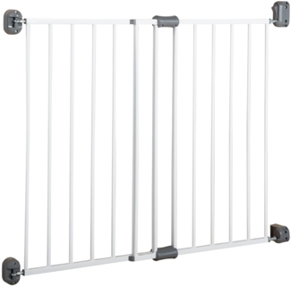 roba Türschutzgitter 'Easy Step' - variable Breite 60 - 97 cm - Metall - extra hoch - Weiß