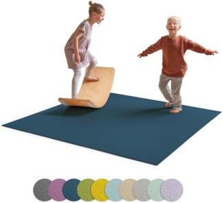 Ehrenkind Anti-Rutsch Krabbelmatte 180x180 cm blau