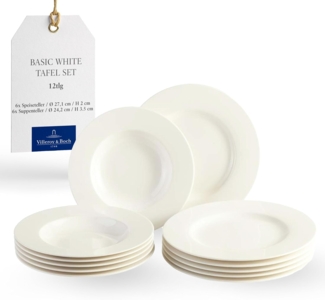 vivo | Villeroy & Boch Group Basic White Tafelservice 12-teilig - DS