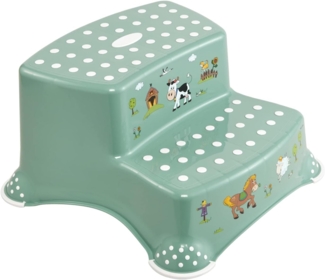 KEEEPER Tritthocker 2stufig Farm nordic green 629508