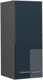 Vicco Hängeschrank Fame-Line Anthrazit Dunkelblau Hochglanz 30 cm