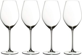 Riedel Veritas Champagne Wine Glass, 2er Set, Weinglas, Weißweinglas, Trinkglas, Hochwertiges Glas, 445 ml, 6449/28