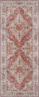 Vintage Teppich Sylla Ziegelrot - 80x200x0,5cm
