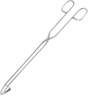 Westmark Grillzange, Rostfreier Edelstahl, Länge: 38 cm, Thueringer Grillzange, Silber, 12732270