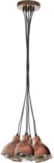Eglo 'Priddy' Hängeleuchte, Metall, E27, 7x40W, Kupfer